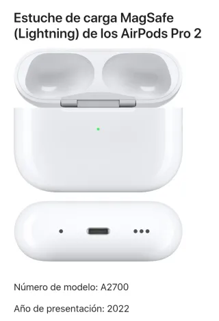 Estuche de carga Magsafe(lightning) airpods pro 2