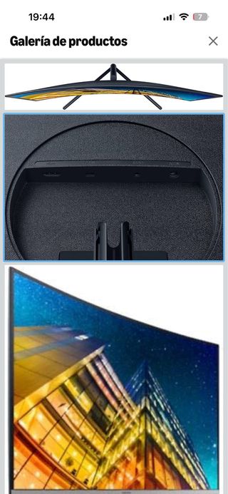 Monitor Samsung 32 Curvo 4K