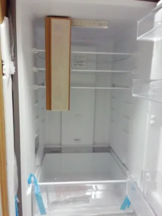 Frigorífico combi Corbero Inox 185x60x60cm fondo