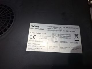 Placa Vitrocerámica Haier Poco uso .