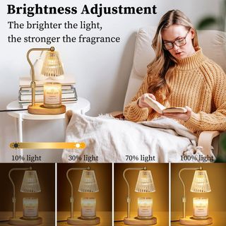 Lámpara Calentadora Velas con Temporizador