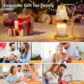 Lámpara Calentadora Velas con Temporizador