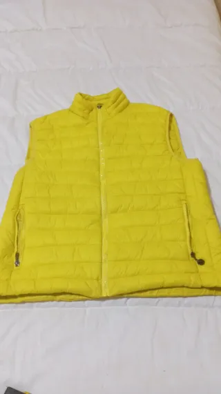 Chaleco FOREX Amarillo Talla XXXL