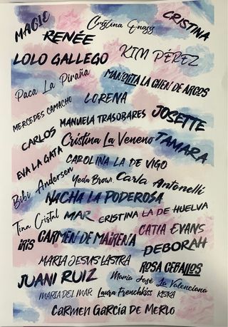 Pósteres Memoria Trans Española