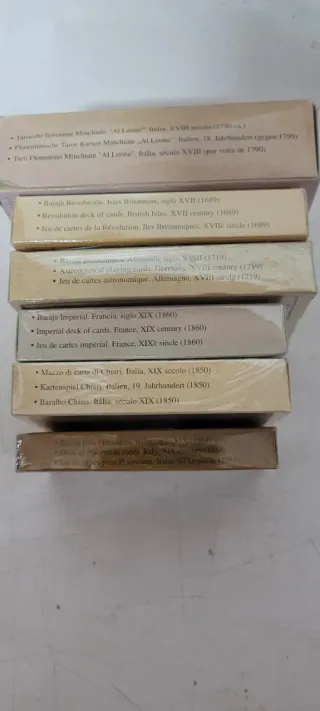 Barajas de colección antiguas