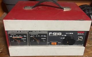 Cargador de Baterías Ferve F-918 6V/12V/24V