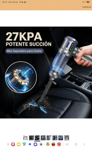 Aspirador i soplador de mano nuevo precintado