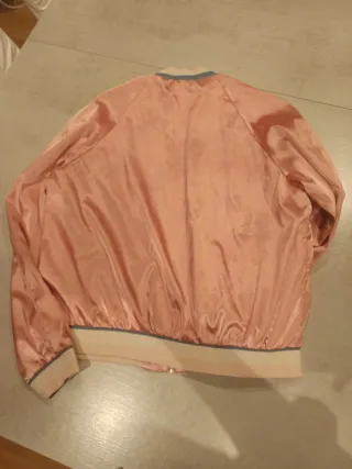 Chaqueta rosa niña Mango