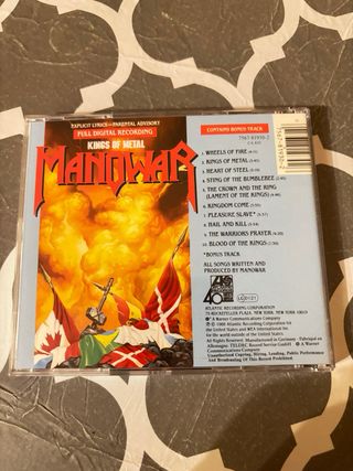 Manowar Kings of Metal CD Heavy Metal