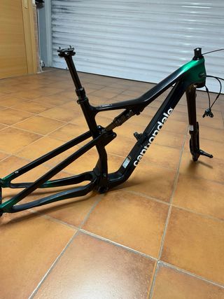 Cuadro Cannondale scalpel , horquilla y tija