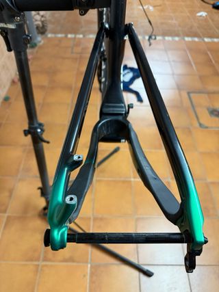 Cuadro Cannondale scalpel , horquilla y tija