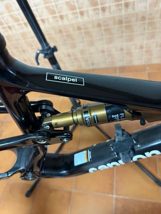 Cuadro Cannondale scalpel , horquilla y tija