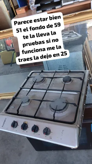Cocina de gas Balay 4 fuegos
