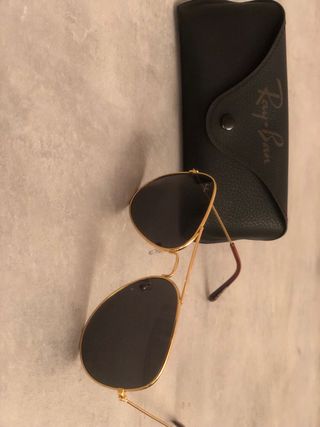 Gafas de sol Ray-Ban Aviator doradas