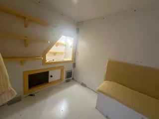 Cama casita infantil con balcón