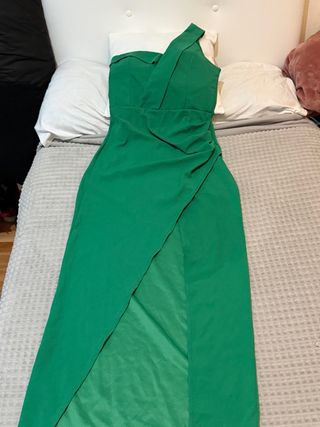 Vestido de fiesta,color verde,talla 40