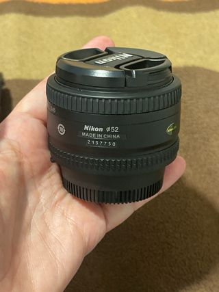 Objetivo Nikon 50mm f/1.8D