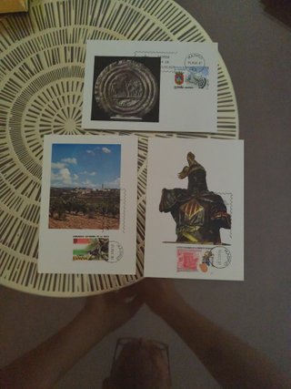 8 Tarjetas Postales España 1983 Autonomías