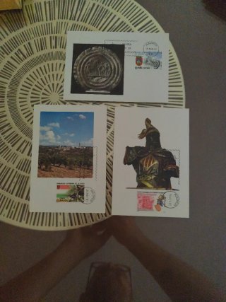 8 Tarjetas Postales España 1983 Autonomías