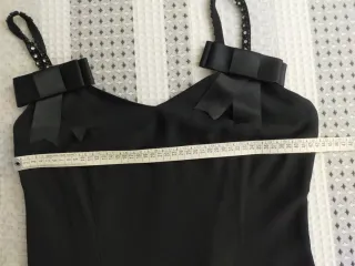 Vestido fiesta Brunella Domichi negro