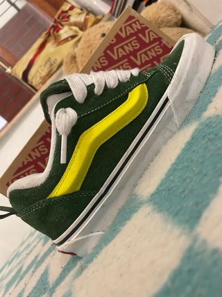 Tênis Vans Verde e Amarelo