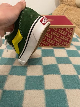 Tênis Vans Verde e Amarelo