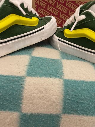 Tênis Vans Verde e Amarelo