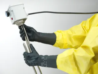 Guantes Neopreno Ansell Neotop 29-500 Negros