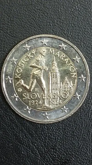 Moneda 2€ Eslovaquia Kosicky Maraton
