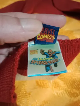 Bufanda Spiderman Punto Roja