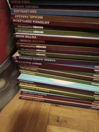 Colección mis pequeños héroes (64 libros)