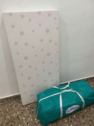 Cuna de viaje OLMITOS con colchena extra