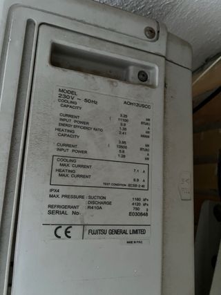 Aire Acondicionado Fujitsu General