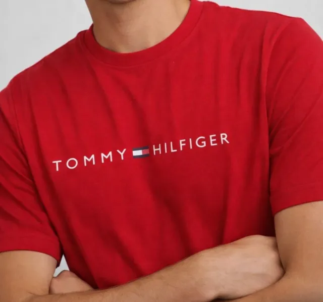 Camiseta Tommy Hilfiger Roja Unisex