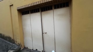 Puerta de hierro de garaje