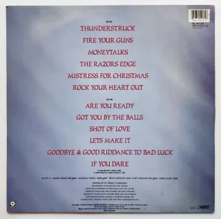 LP 1990 🇪🇺 AC/DC - THE RAZORS EDGE