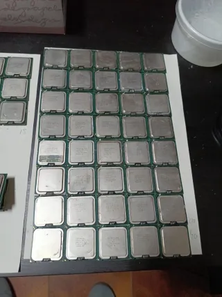 Lote 100 CPUs Intel Pentium 4, D y Core 2 Duo