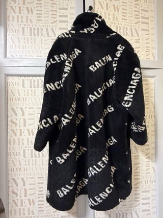 Abrigo Balenciaga Faux Fur original