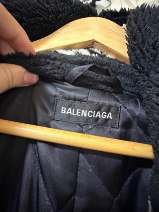 Abrigo Balenciaga Faux Fur original