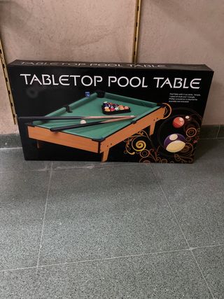 Mesa de billar de juguete