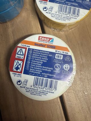 Set Cintas Aislantes Tesa con Navaja electricista