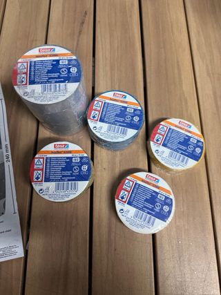 Set Cintas Aislantes Tesa con Navaja electricista