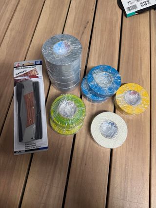 Set Cintas Aislantes Tesa con Navaja electricista