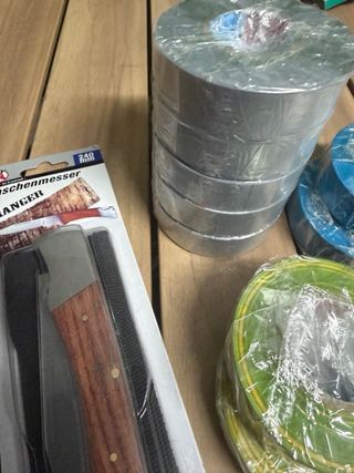 Set Cintas Aislantes Tesa con Navaja electricista