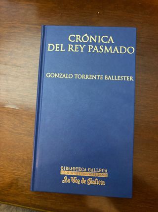 Libro "Crónica del rey pasmado"