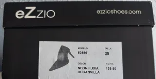 Zapatos tacón buganvilla