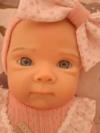 Muñeca Reborn Silicona Niña