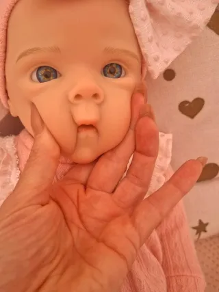 Muñeca Reborn Silicona Niña