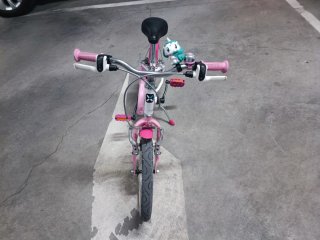 Bici niña 16 4-6 años rosa BTWIN