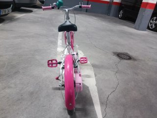 Bici niña 16 4-6 años rosa BTWIN